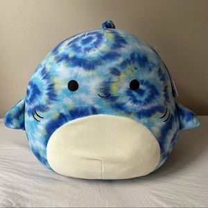 luther the shark squishmallow 12” NWT
